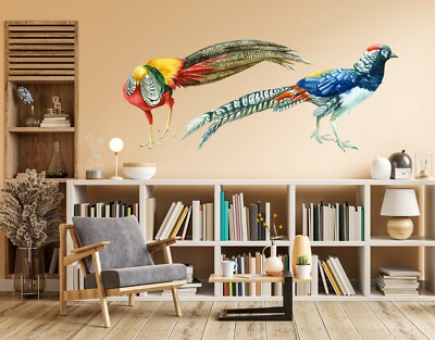 3D Blau Larkin C070 Tier Wallpaper Wandbild Poster Wandaufkleber Abziehbild Zoe
