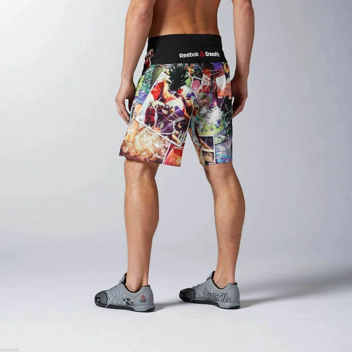 [B83897] Mens Reebok RCF Crossfit Core Shorts - Multi Color Board Shorts