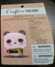 NEW small DIY sewing doll kit PANDA
