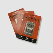 Zootility Silver Laser Cut Fsociety Mask Bottle Beer Opener 3 Pack