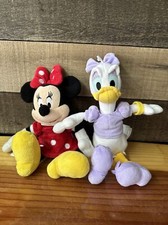Disney Mickey Mouse  Friends Lot Plush Minnie Mouse  Daisy Duck 9  Stuffed