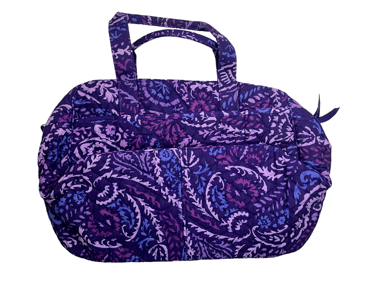 Vera Bradley Medium Traveler Bag Paisley Amethyst New eBay