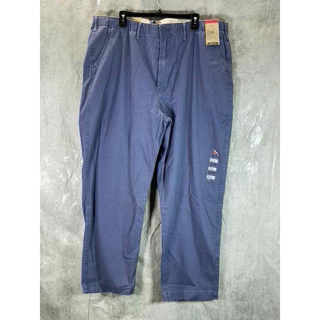 Levi's Men's Blue Garment Dye XX Chino EZ Taper-Fit Stretch Pants