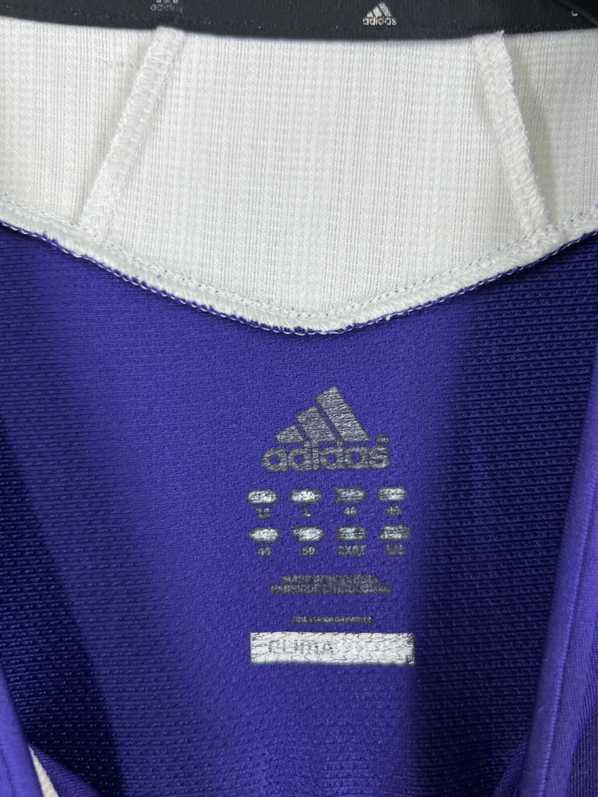 Adidas Lacrosse Jersey Youth Large Purple White Gold 37 No Team eBay