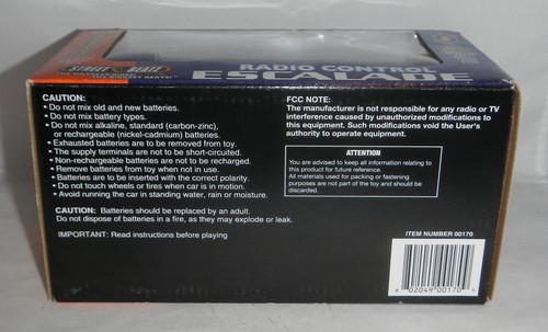 Street Beatz Radio Control 2005 Cadillac Escalade RC Car Truck - Picture 7 of 7