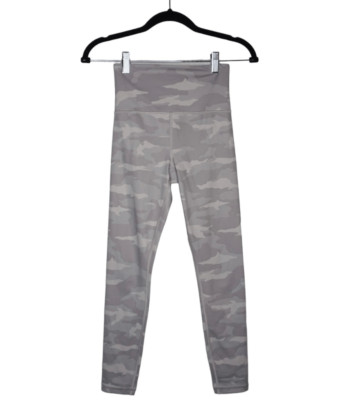 Athleta Women's Elation High Rise 7/8 Length Gray Camo Tight Sz XXS
