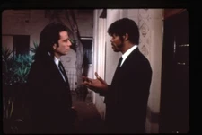 Pulp Fiction John Travolta Samuel L. Jackson Original 35mm Transparency Stamped