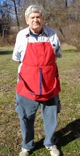 WOOD CARVERS APRON BY CHAG NY DESIGNS 100 COTTON -CAPCKFT RD/NV