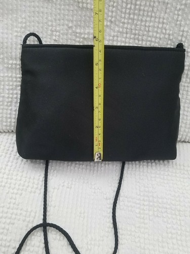 4 Vintage Evening Bags /Black Gold Felt Satin Jewelled 1 Apostrophe 3 Unbranded - Picture 5 of 12