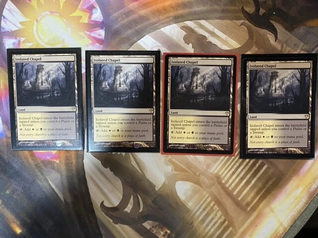 Mtg Isolated Chapel Rares Modern Event Deck LOT X4 Near Mint Copies  - Image 3 of 3