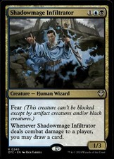 MTG Shadowmage Infiltrator #240 Outlaws Thunder Junction M/NM Card