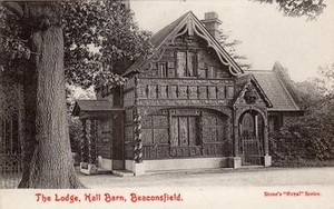 The Lodge Hall Barn Beaconsfield Nr High Wycombe Unused Old Pc