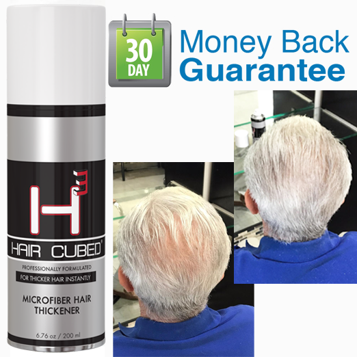 Hair Cubed Hair Building Fiber Hair Organic/WProof Silver eBay