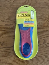 NEW PROFOOT Ultra Gel Women's Massaging Gel Energizing Insoles, Size 6-10, 1 pr