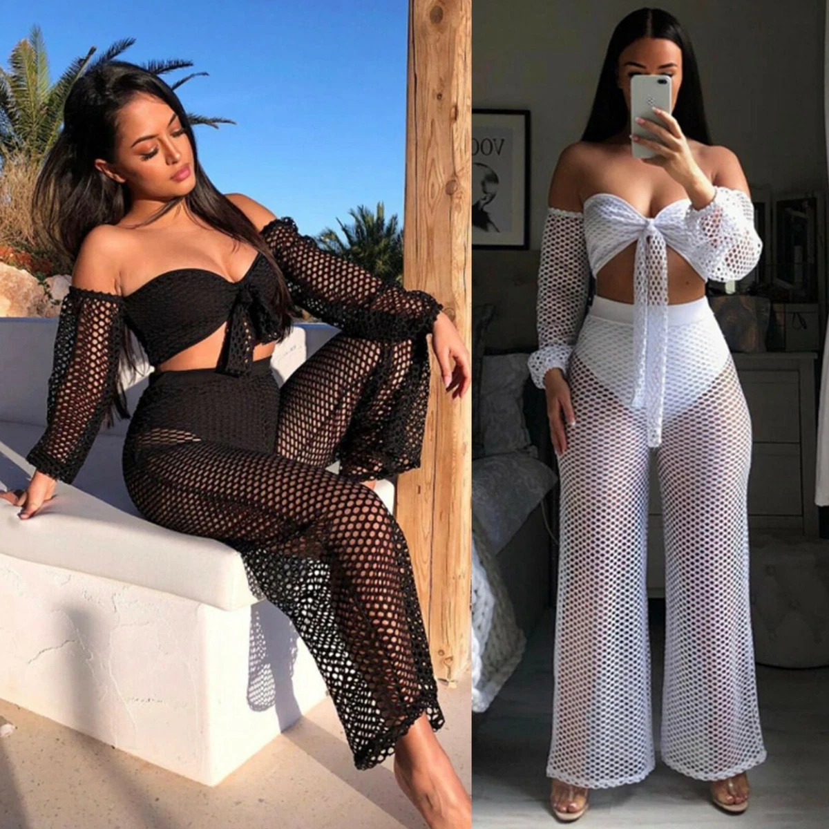 Pantalon transparent femme new arrivals