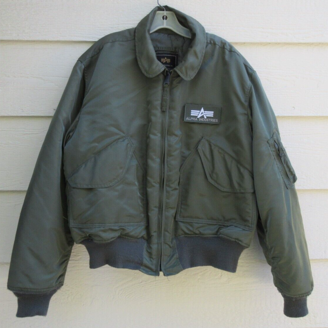Alpha Industries Flyer's CWU-45/P Men's Flight Bomber Jacket Alpha Industries Flyer's CWU-45/P Men's Flight Bomber Jacket