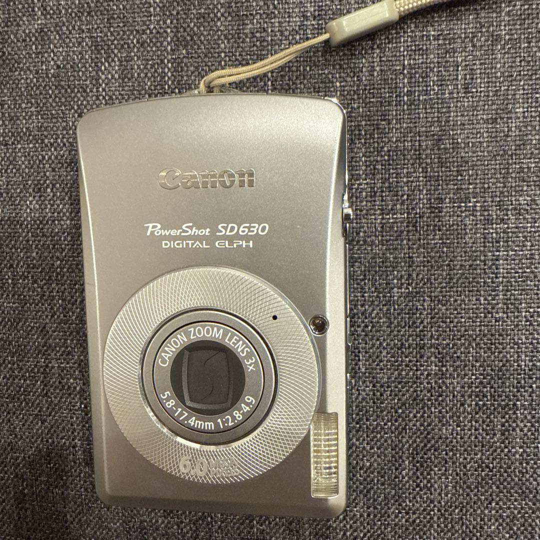 Canon PowerShot SD630 6MP 3x Zoom DIGIC II Compact Camera