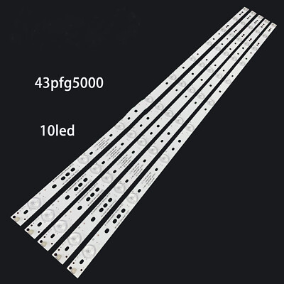 5* LED-Streifen für LG L42F220B L42P60BD L42F3250B 43LH500T 43PFT4131 43PFS5301