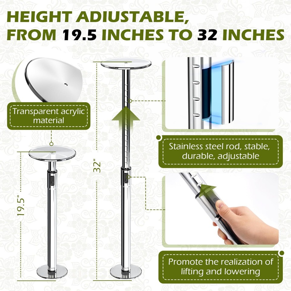 Adjustable Plant Risers for Inside Pot Planter Insert for Large ...