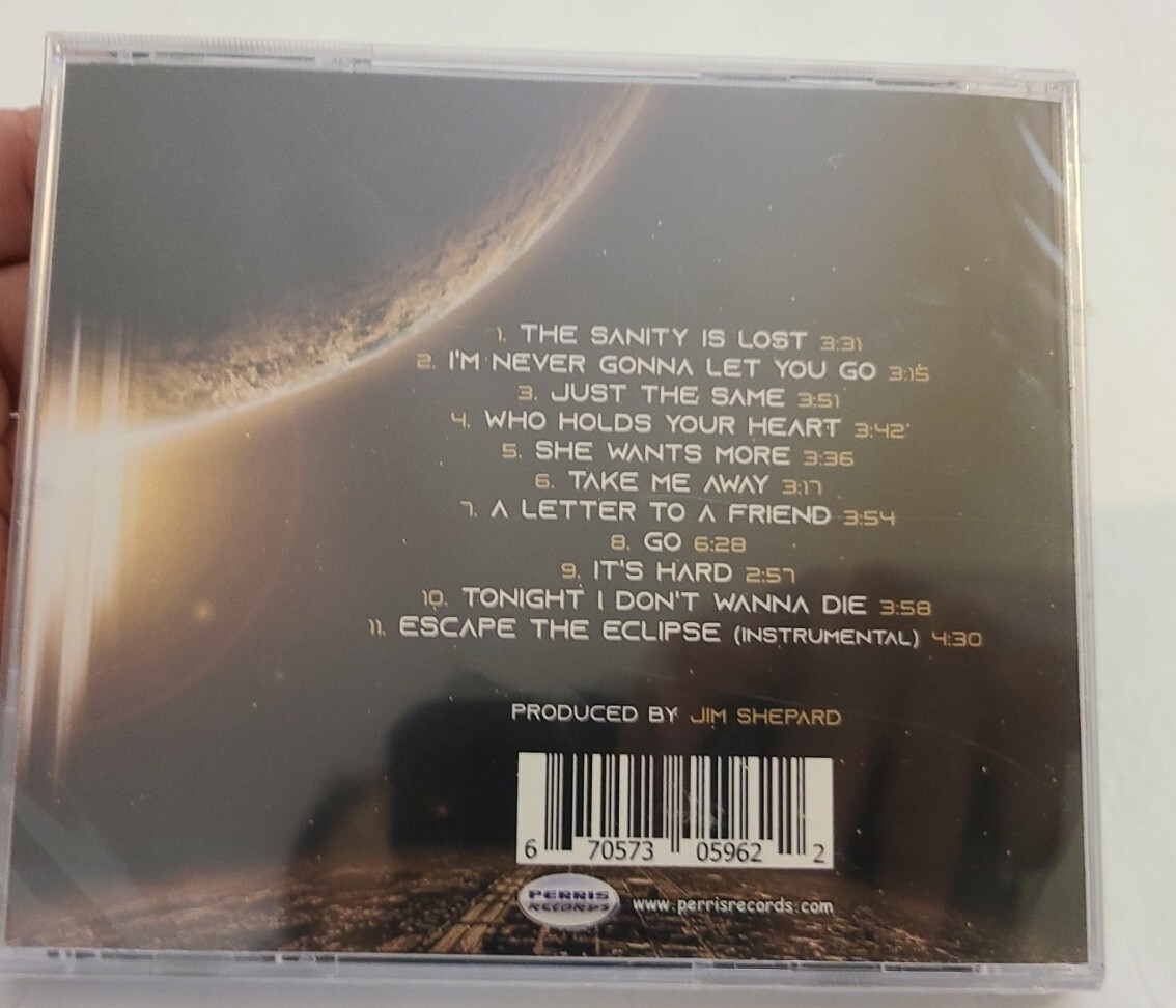 LastWorld ESCAPE THE ECLIPSE NEW Sealed CD 11 Songs Jim Shepard