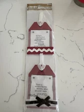 Colorbok Kolette Red Pocket Quotes 2 PC Together Delight Scrapbooking Crafts