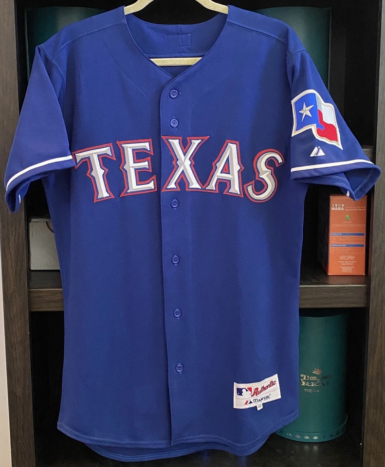 Alex Rodriguez autographed jersey Texas Rangers 100% Authentic MLB Baseball #3 - Image 2 of 4