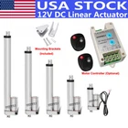 Heavy Duty 12V 2"-18" Linear Actuator 1500N/ 1000N Max Lift for Window Door Open