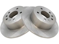 Rear TRQ 2 Piece Brake Rotor Set Brake Rotor Set fits Saab 93 1999-2002 62YKXP