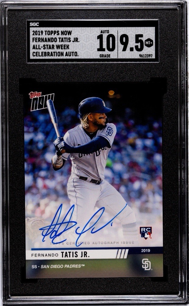 Topps レッドパラレルタティスJr. topps Fernando now セレブ