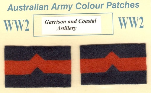 WW2 AUSTRALIAN ARMY COLOUR PATCHES ANY UNIT - set of 3 COMPLICATED DESIGN REPRO - Picture 11 of 11