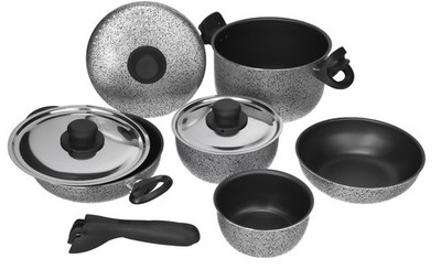 Camp4 Rocky Topfset, Aluminium, 9-teilig