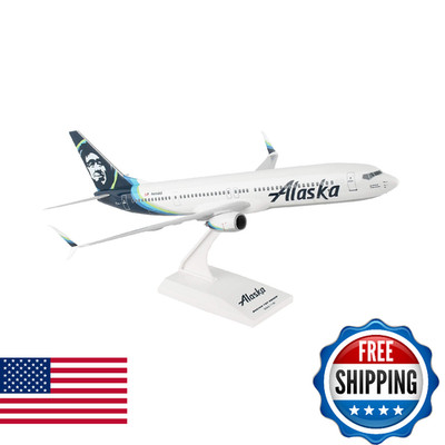 Skymarks Daron Alaska 737-900 1:130 2016 Livery Snap-Fit Model SKR875