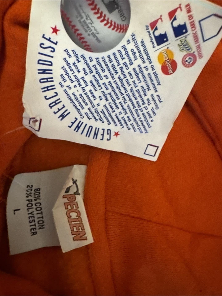 San Franciso Giants MLB Hoodie Mens Size Large New with Tags - Image 3 of 4