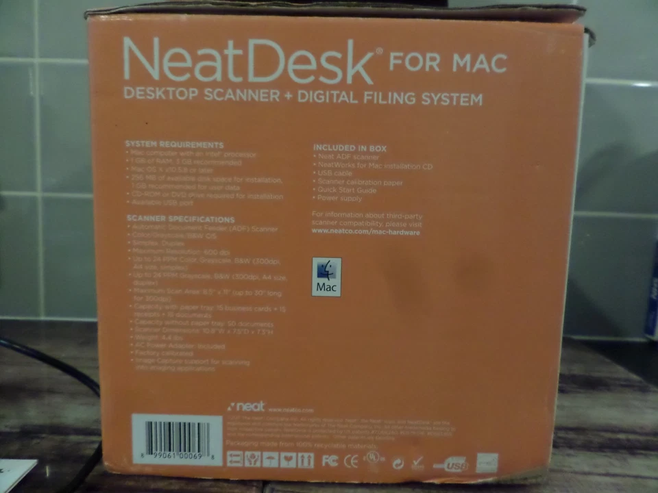 Neat Desk for Mac Document Scanner (COMPLETE WITH BOX) - Image 4 of 4