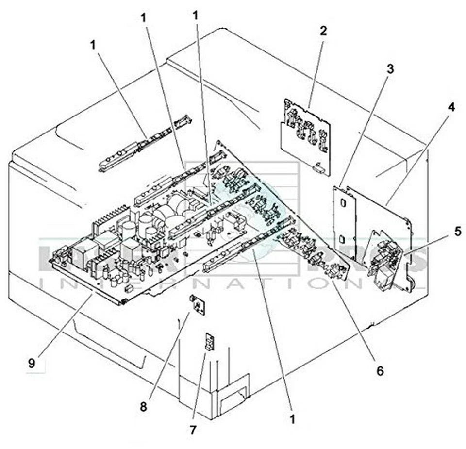 Controlador CC HP RM1-6796-000CN - Solo SIMPLEX - Serie CLJ CP5225 Foto 2 de 2