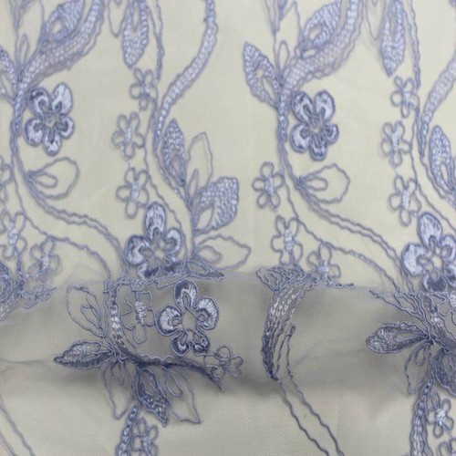 HOLIDAY Embroidered Mesh Fabric. Lace Netting Material 54 Inch in Width | Home D - Bild 2 von 16