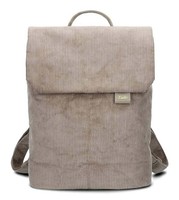 zwei Mademoiselle.M MR13 Freizeitrucksack Laptoprucksack Cord - Mocca Taupe