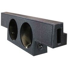 DUAL 10 PORTED BEHIND SEAT ENCLOSURE for 2004...