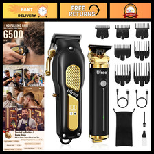 Cordless Hair Clippers Trimmers Set for Men, Grooming Kit, Perfect Gift