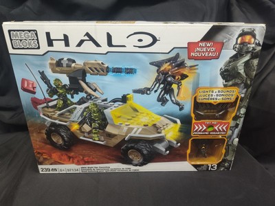 NEW Mega Bloks HALO UNSC Night Ops Gausshog 97134 Lights Sounds