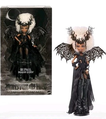 Mattel Creations Monster High RuPaul Dragon Queen Fashion Doll NRFS NIB