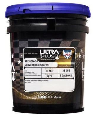 Ultra1Plus Ultra1Plus SAE 80W-90 Gear Oil API GL-5 5 GAL PAIL Freeshipping New