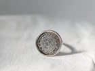 VTG Sterling Silver 3 Grams Taxco Mexico Aztec Maya Sun God Calendar Ring S9