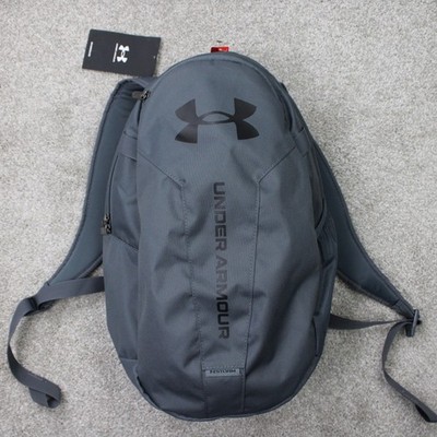 Under Armour Backpack NWT Gray UA Hustle Lite 15'' Laptop Water Repellent bag