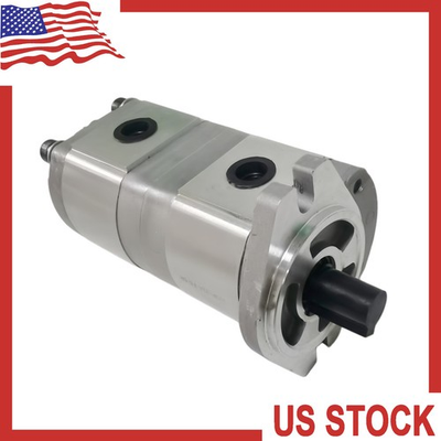 #ad New 17.46mmd Hydraulic Tandem Double Gear Pump Shaft Replace HGP 33A F6 6R US $169.59