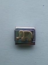 Genuine Nomination  'Elephant' Charm 18k Gold Fits Classic Bracelet