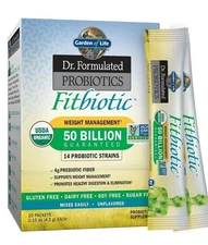 Garden of Life Dr. Formulated Probiotics Fitbiotic Probiotic Supplement (20...