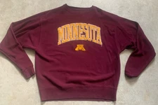 Vintage Embroidered Minnesota Gophers J America Sweatshirt Size XXL