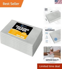Essential Moving Supplies: 640 Sheets of Tearing-Resistant Packing Paper