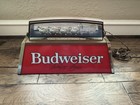 Vintage Budweiser Beer Clydesdales Pool Table Light Sign 1986 King Of Beers